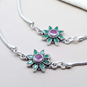 Gemstone Anklets