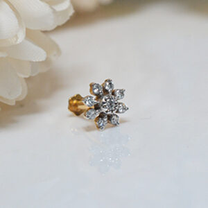 Gemstone Nose Pins