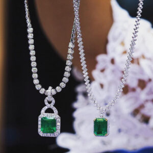 Geneva Emerald Necklace