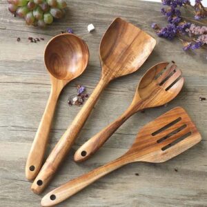Hand-Carved Wooden Utensils